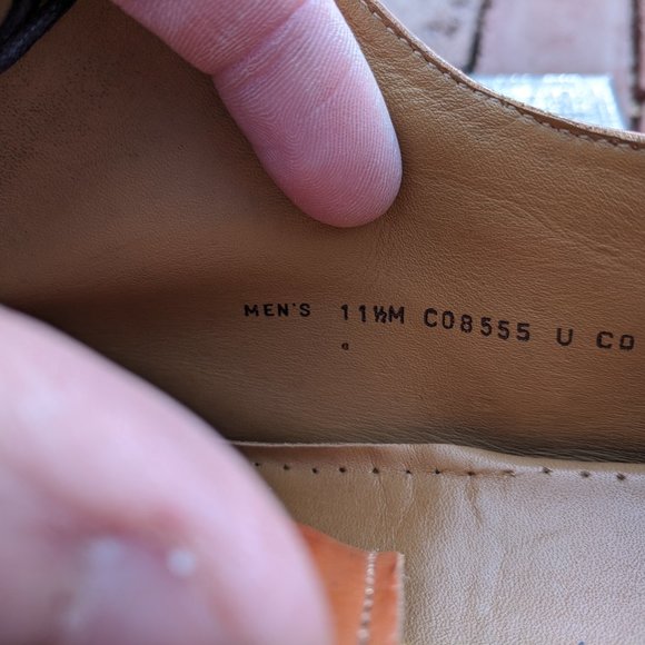 COLE HAAN GIRALDO WNGTP II - BRITISH TAN CP - USED IN BOX WITH BAG - SIZE 11.5 M - Picture 11 of 16